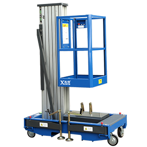 安全便捷的鋁合金高空作業(yè)平臺,專為商場清潔設(shè)計